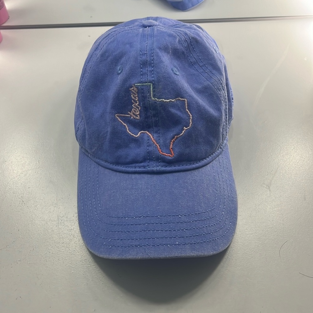 blue texas hat